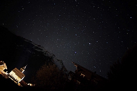 vergrössere das bild Nacht über Tschiertschen