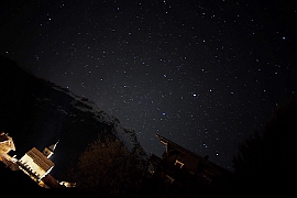 Night overlook Tschiertschen